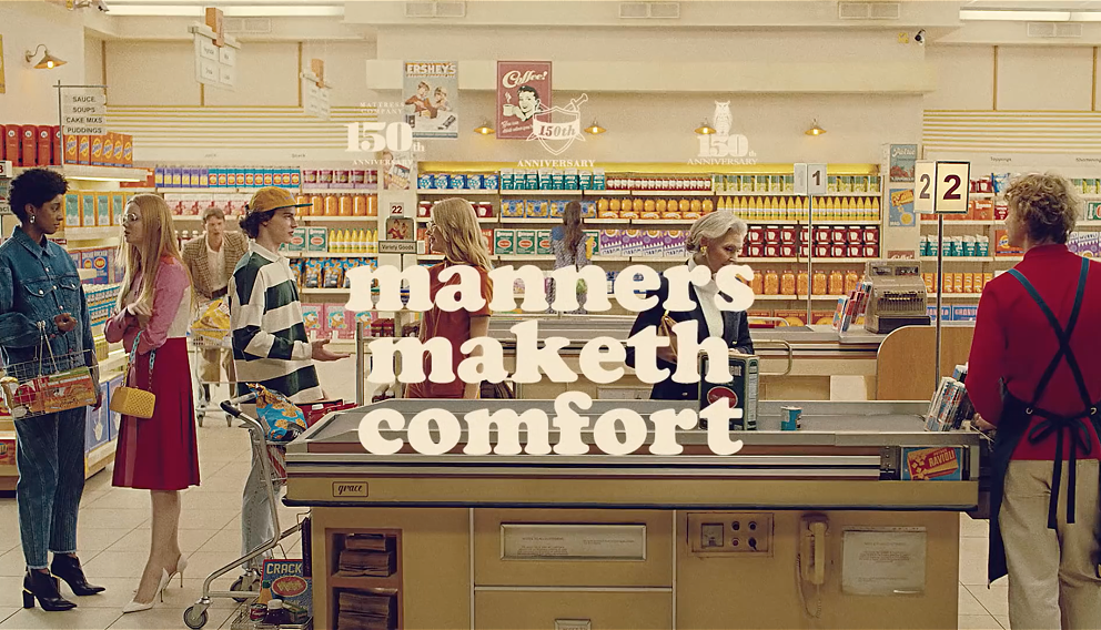 manners maketh comfort